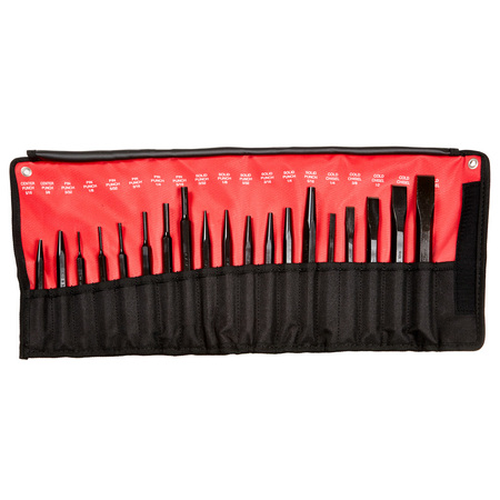 MAYHEW STEEL PRODUCTS Punch & Chisel Kit 19 PC 7019-K MY61019